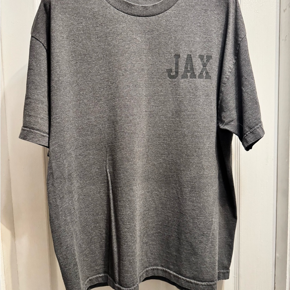 Jax Jaguars NFL Men's Gray Short Sleeve Tee